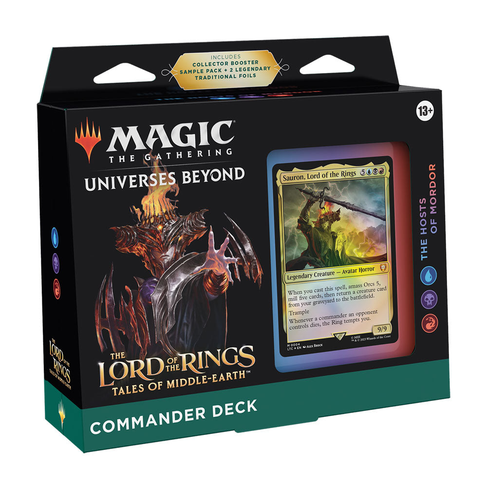 mtg middle earth commander decks Surprise restock of our LOTR Decks! #mtg #magicthegathering #lordoftherings #bestofgreeley #nerdstoregreeley 1 Lord of the Rings Commander Deck Lord of the Rings: Tales