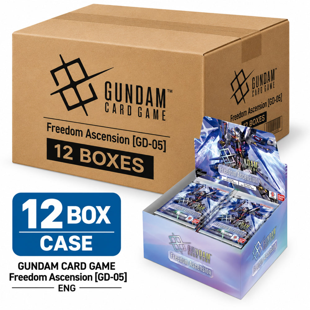 Freedom Ascension GD-05 BOX テープ付き新品未開封 Gundam Card Game: Freedom Ascension (GD05) Booster Box [CASE]