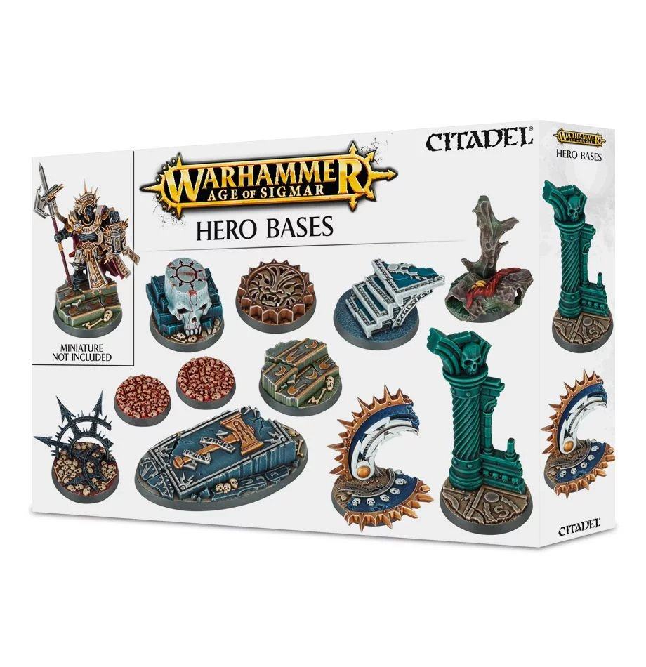 age of sigmar hero bases Adeptus Titanicus Games Workshop