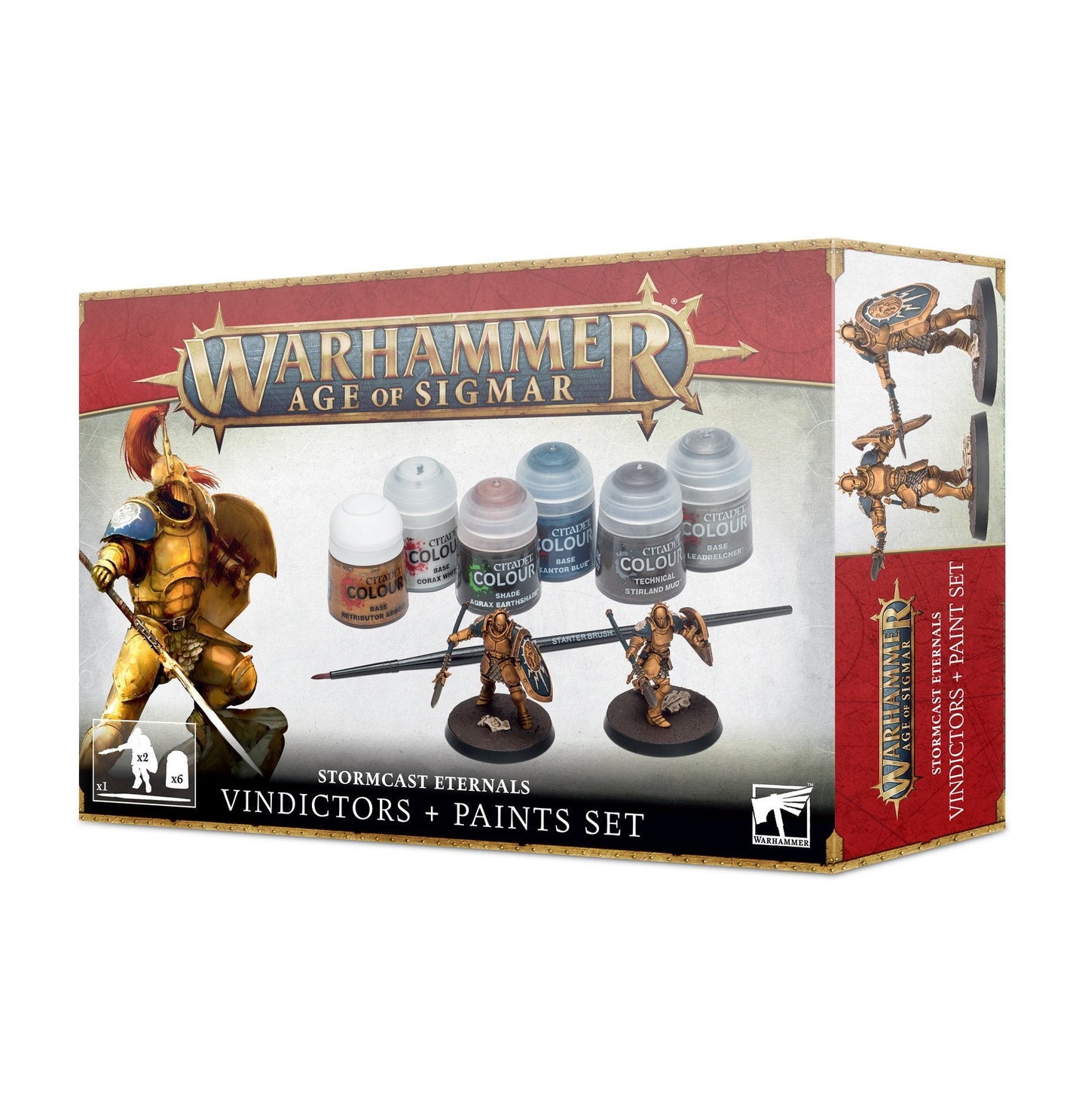aos s/e + paint set eng/spa/port/latv/rm Age of Sigmar Games Workshop