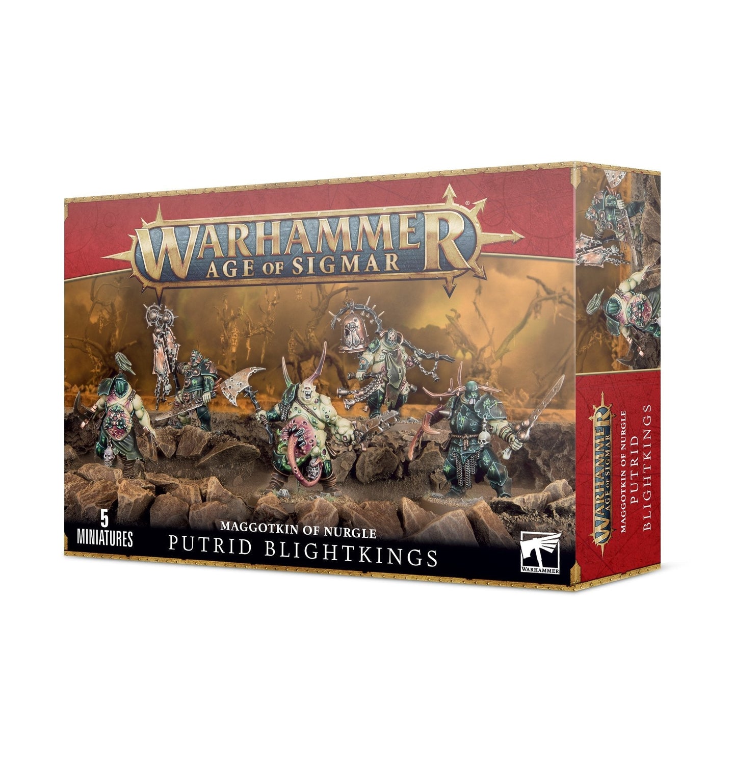 nurgle rotbringers putrid blightkings Age of Sigmar Games Workshop