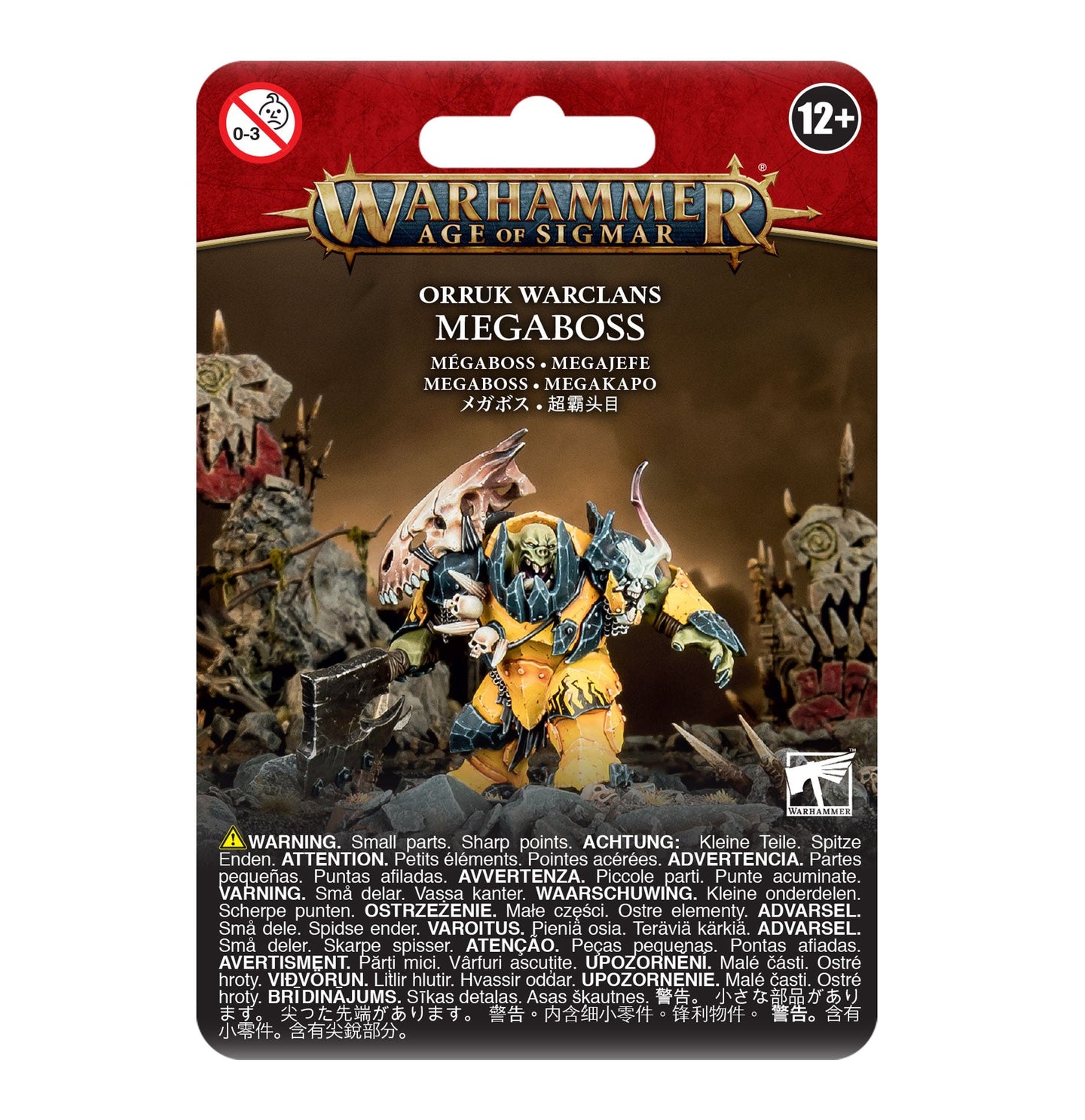 orruk warclans: orruk megaboss Age of Sigmar Games Workshop