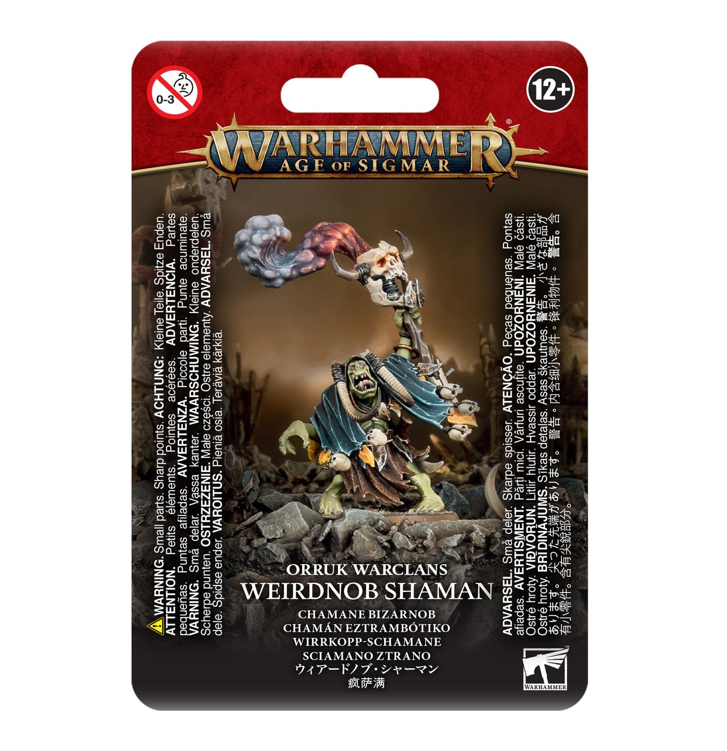 orruk warclans: orruk weirdnob shaman Age of Sigmar Games Workshop