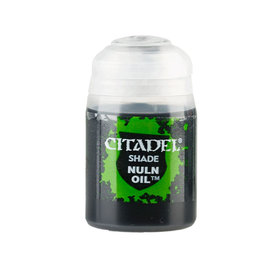 shade: nuln oil (24ml) (6-pack) Citadel Games Workshop