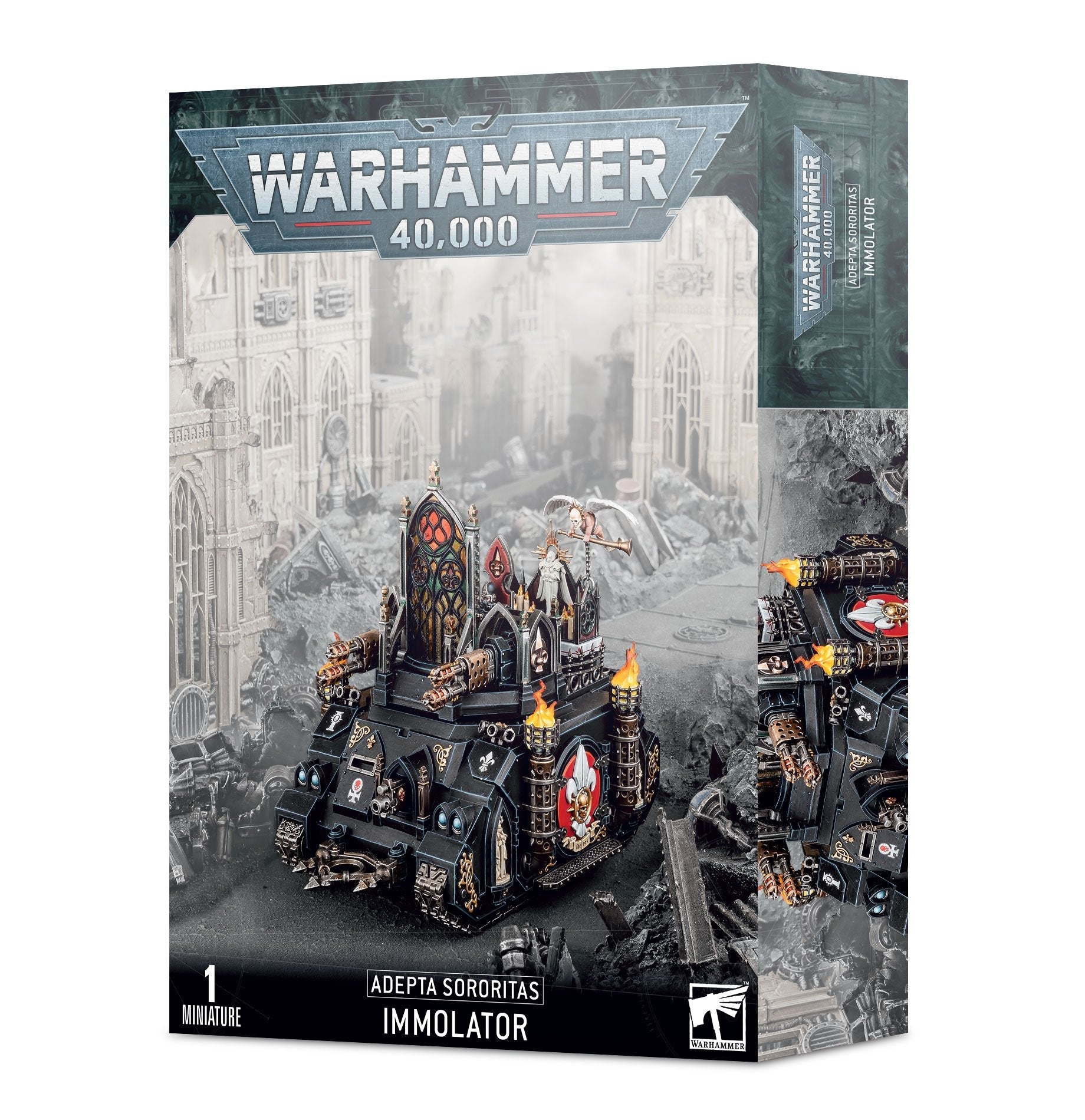 Adepta Sororitas Aestred Thurga & Reliquant At Arms – Warhammer 40k – New 52-36