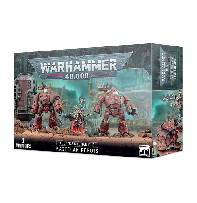 adeptus mechanicus: kastelan robots Warhammer 40k Games Workshop