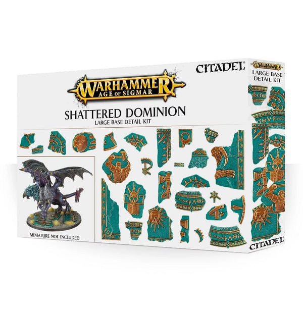 aos shattered dominion large base detail Age of Sigmar Games Workshop