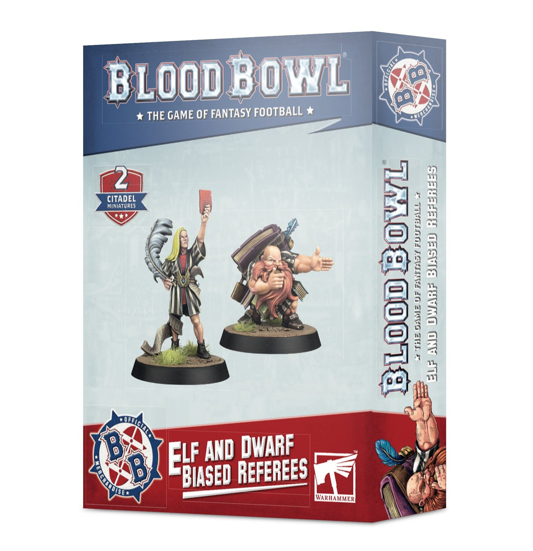 blood bowl elf and dwarf biased referees Blood Bowl Games Workshop
