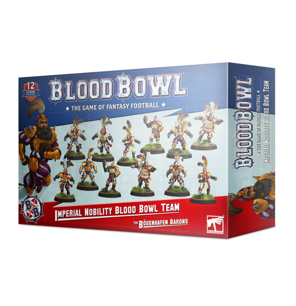 blood bowl: imperial nobility team Blood Bowl Games Workshop