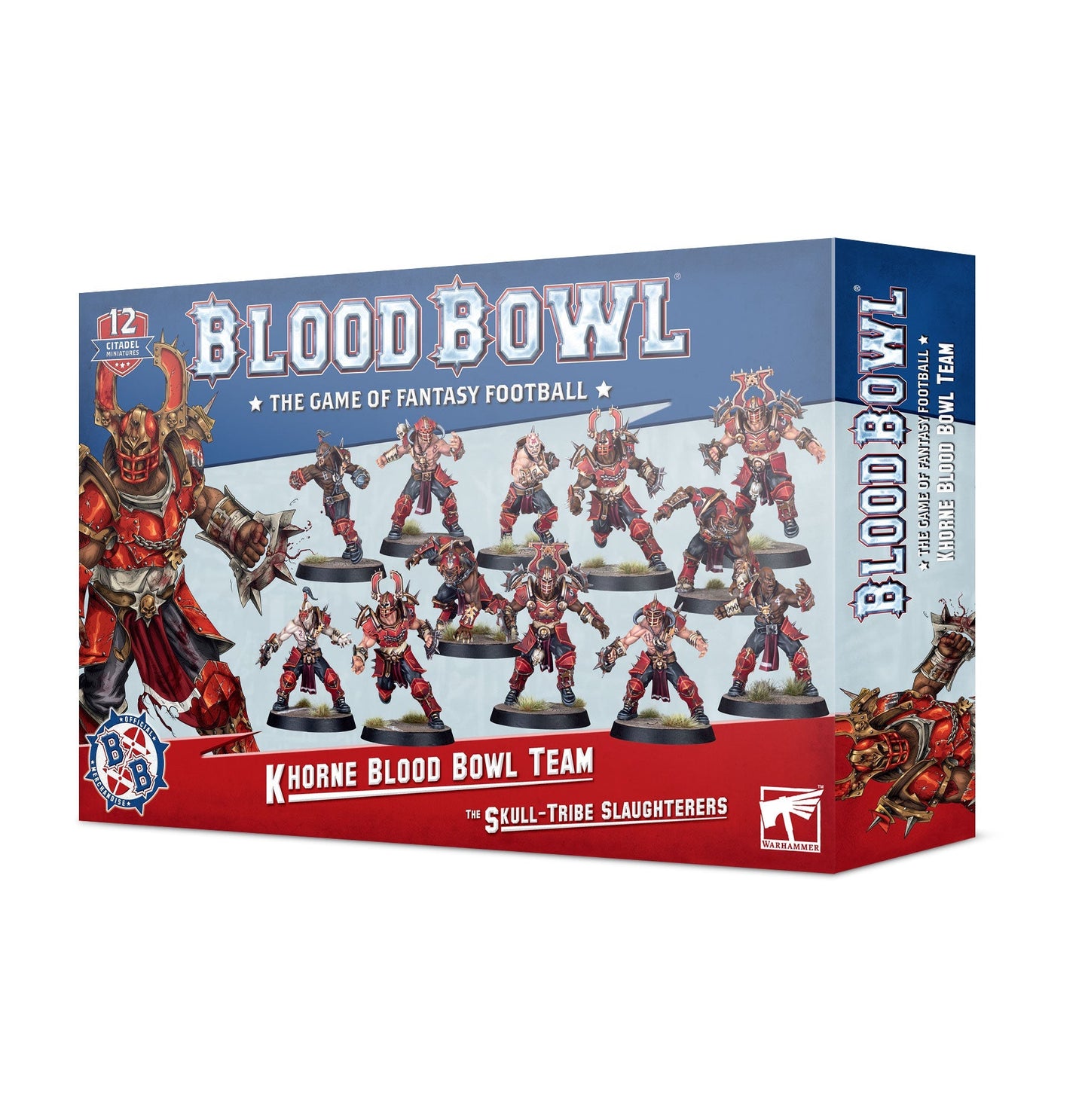 blood bowl: khorne team Blood Bowl Games Workshop