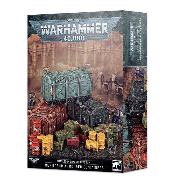 b/z manuf.:munitorum armoured containers Warhammer 40k Games Workshop