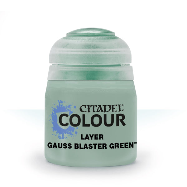 layer: gauss blaster green (12ml) (6pk) Citadel Games Workshop