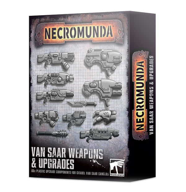 necromunda van saar weapons & upgrades Necromunda Games Workshop