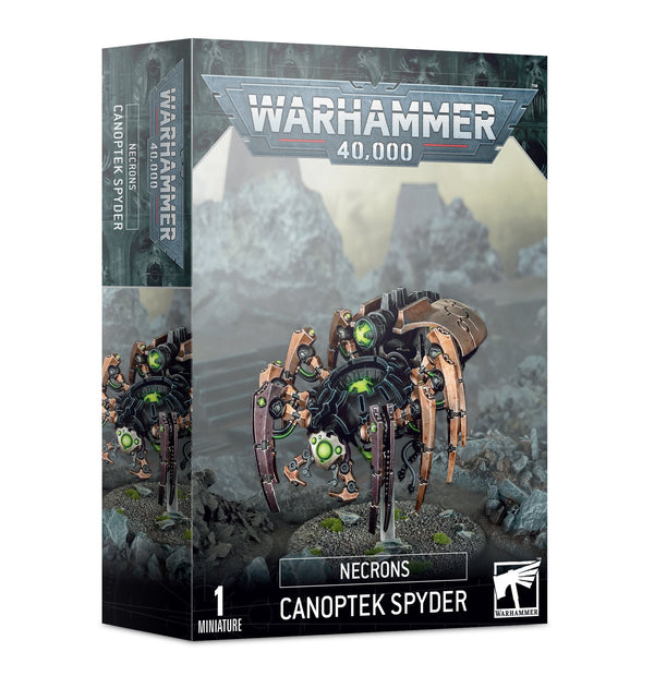 necrons: canoptek spyder Warhammer 40k Games Workshop