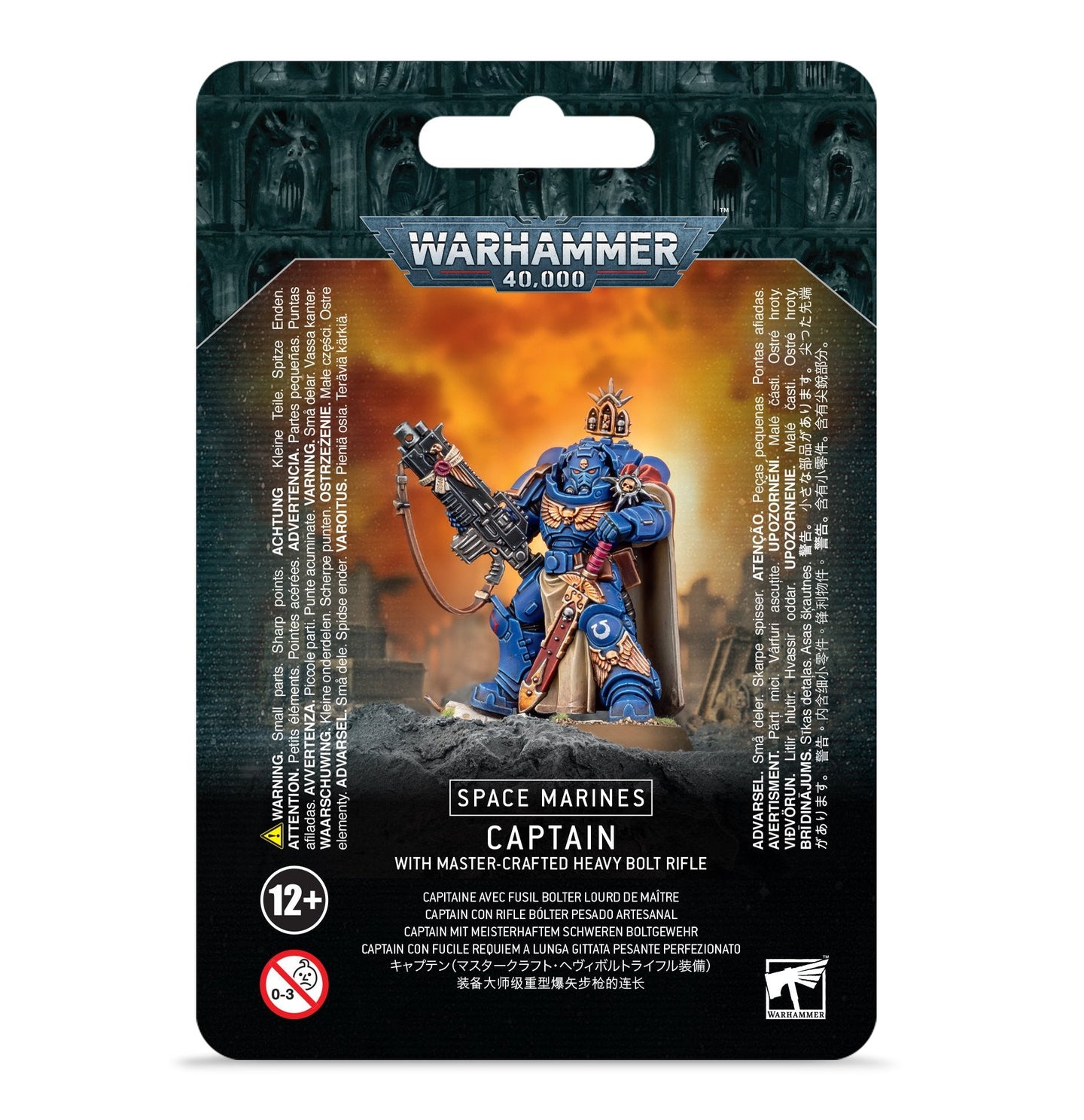 s/m captain w/ master-crafted bolt rifle Warhammer 40k Games Workshop