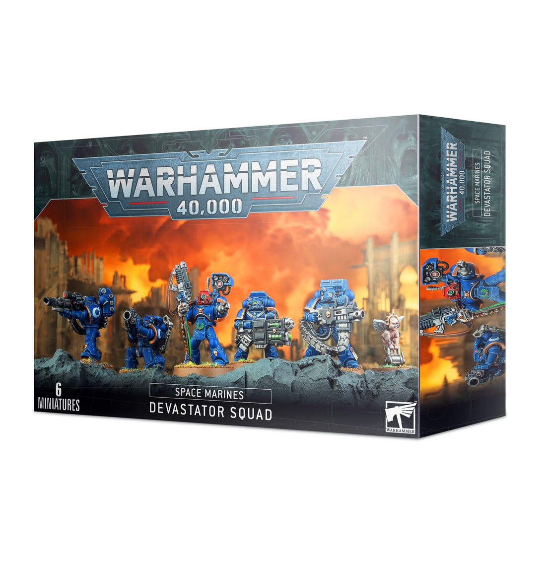 space marines devastator squad Warhammer 40k Games Workshop