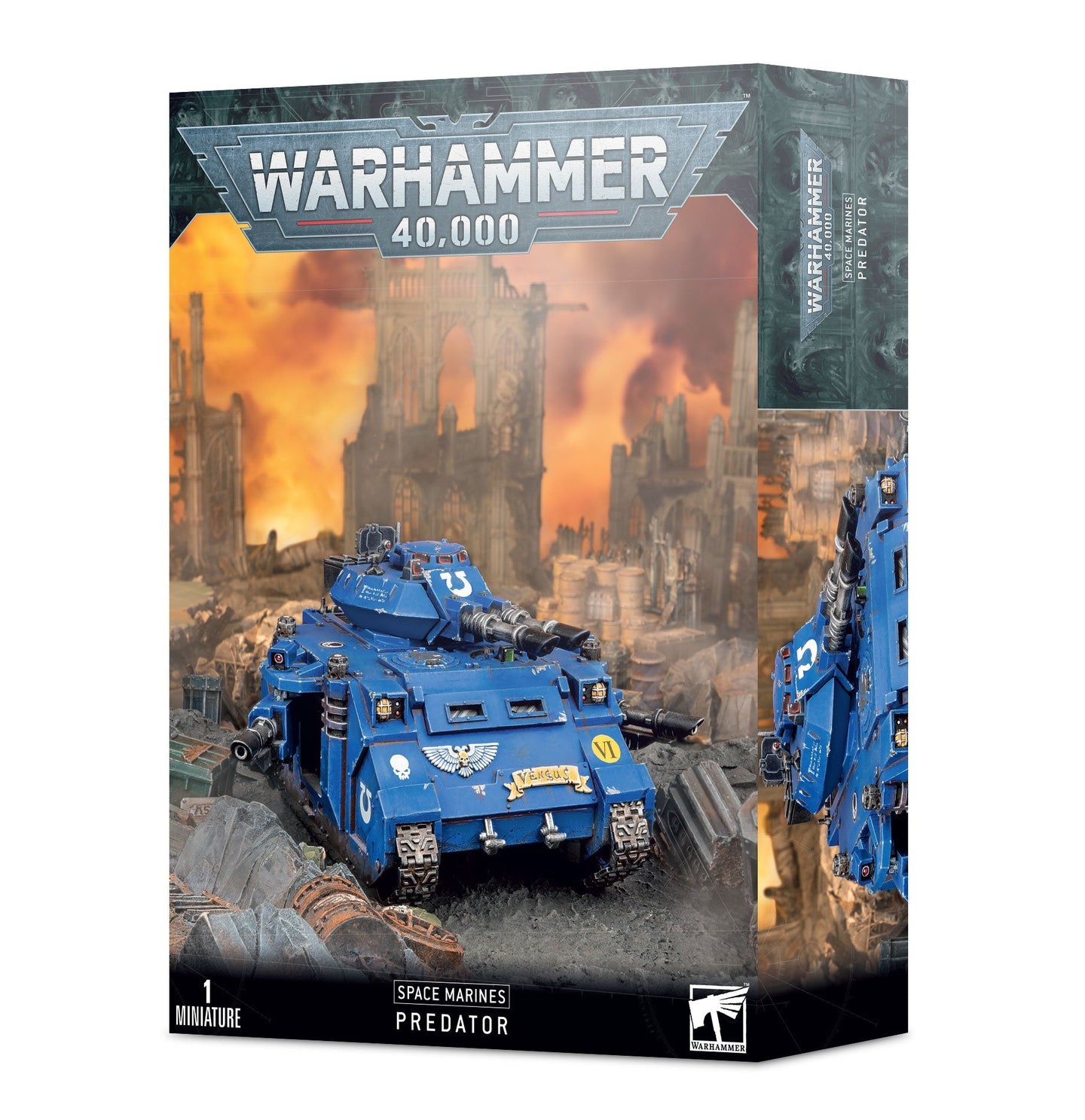 space marines predator Warhammer 40k Games Workshop