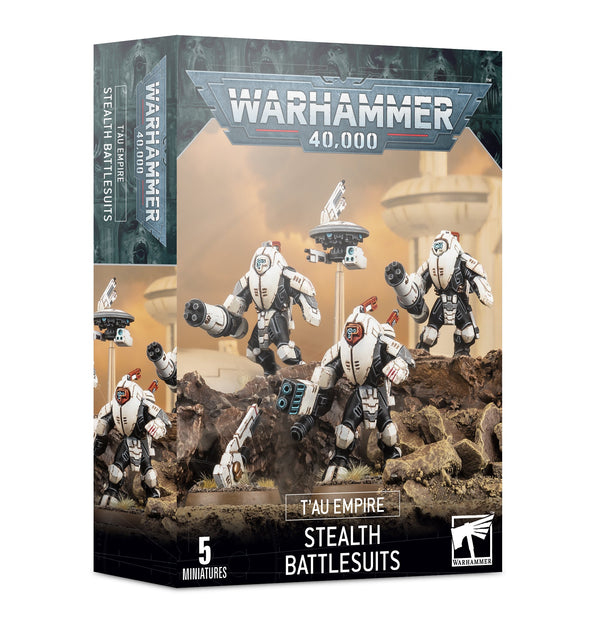 t'au empire: stealth battlesuits Warhammer 40k Games Workshop