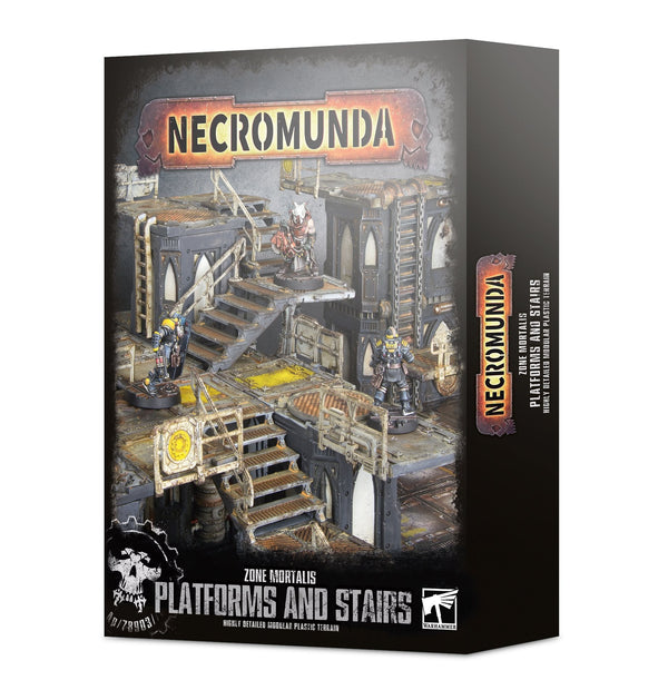 zone mortalis: platforms & stairs Necromunda Games Workshop
